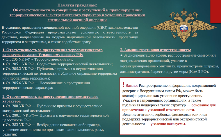 Экстремизм.
